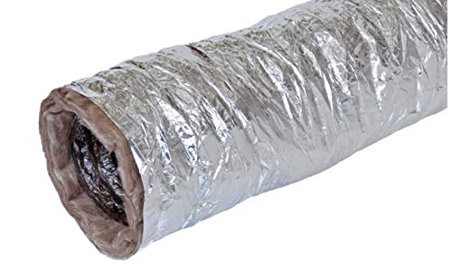 Amazon フカガワ 保温アルミフレキシブルダクト Hh F214 225f 7 5m 端末加工無 Hhf214 225 N ダクトホース 産業 研究開発用品 通販