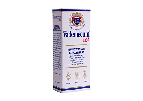 Preisvergleich Produktbild VADEMECUM MED Mundwasser Konzentrat Natur, 75ml