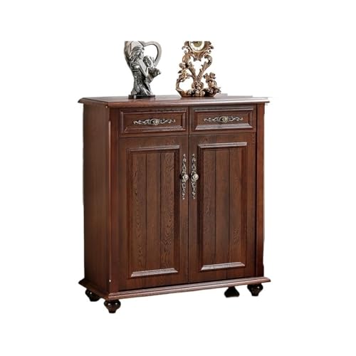 Hhmmei2024-23 Zapatero Zapatero Sencillo de Madera Gran Capacidad for Entrada, Pasillo, Sala Estar, Mueble Zapatero, 90,6 cm Gabinete de Almacenamiento de Zapatos
