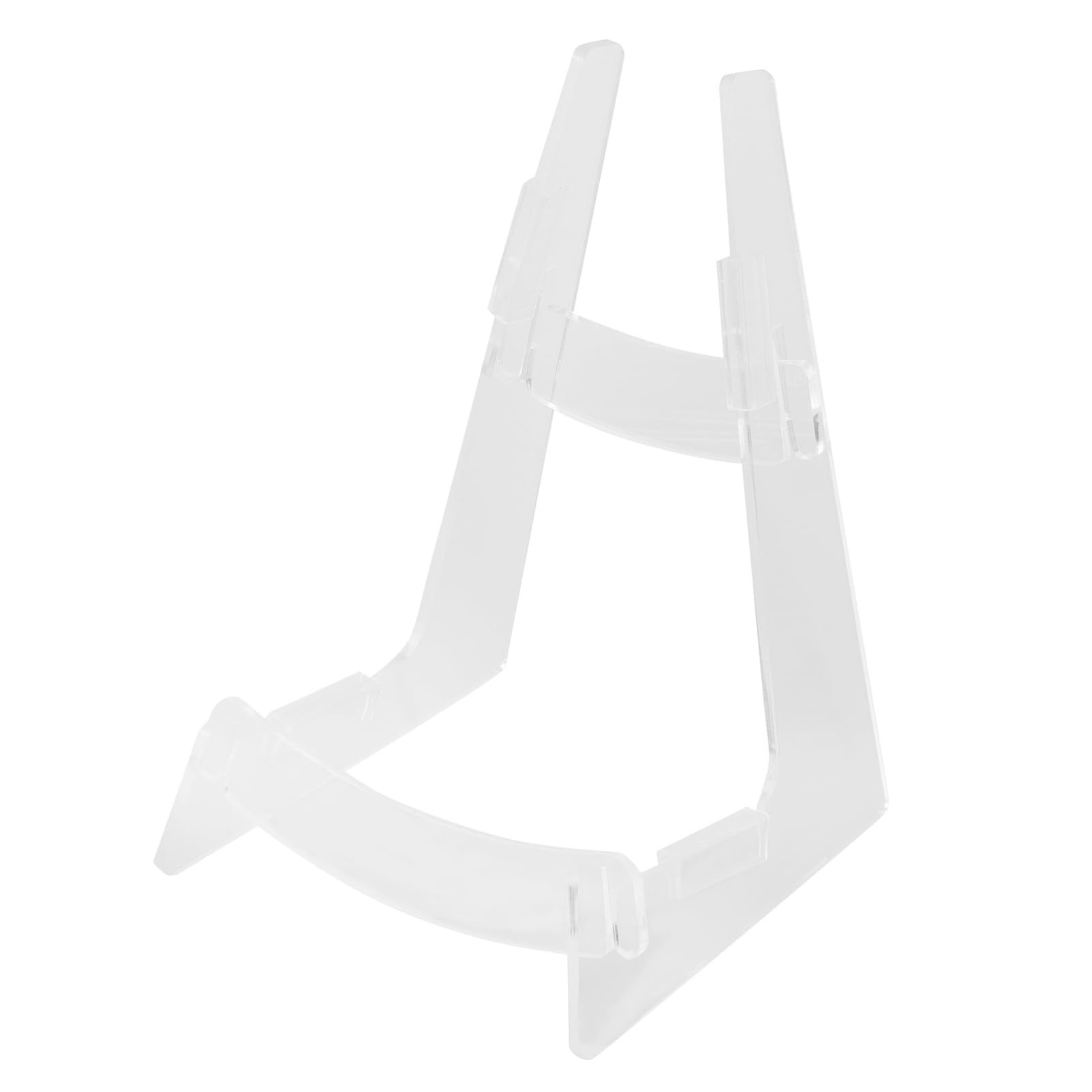 TOYANDONA Supporto Per Chitarra in Acrilico Trasparente, Stand Da Pavimento Multifunzionale Per Violino, Ukulele e Mandolino, Base Rinforzata Stabile Per Strumenti Musicali