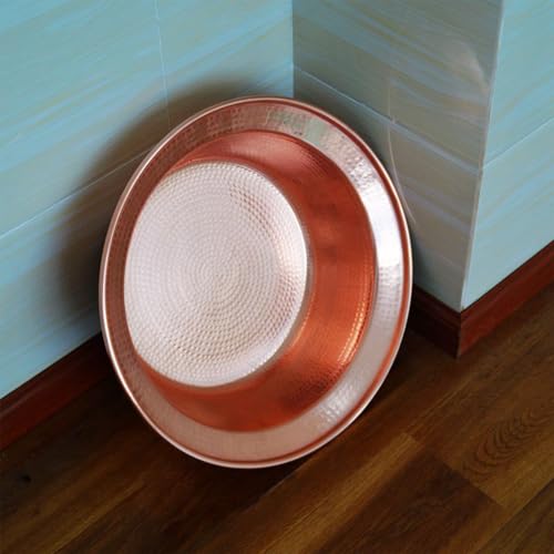 Bañera para pies de cobre tradicional y portátil miniatura 3