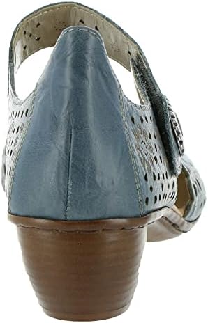 Rieker Mirjam 53 Mary Jane Womens Pump 41 M EU Blue | Image 5