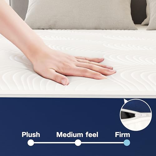Firm Queen Mattress, 10 Inch Cooling Memory Foam Queen Size Matress with Removable Zippered Cover for Easy Cleaning, Pressure Relief & Firm Support,Mattress in a Box by Swbvs - Image 2