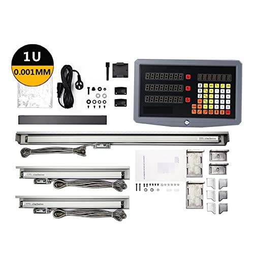Kit digital 3 ejes LIAMOS con 3 escalas lineales 120-1020mm miniatura 2