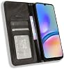 Funda Compatible con Vivo X100 5G, de Cuero PU con Soporte y Tarjeteros, Cierre Magnético Abatible, Color Negro 6