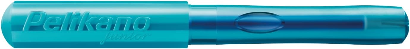 Pelikan Pelikano Junior 824835 Fountain Pen for Right-Handed Users, Turquoise, Nib A
