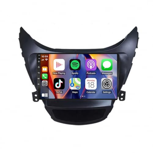 Pantalla coche Carplay Android Auto Hyundai Elantra 2011 2013 radio Bluetooth Mirror Link