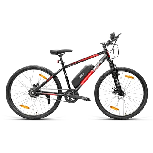 XCi Stormbreaker X1 Electric Cycle 27.5T Black Red - Image 3