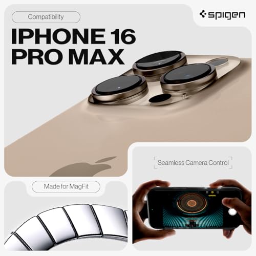Image of Spigen Tough Armor MagFit for iPhone 16 Pro Max Case, Frost Black