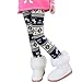 Produktbild Lazzon Kinder Mädchen Leggins Thermo Bunt Dicke Warme Hosen Winter Elastische Fleece Gefüttert Strumpfhosen