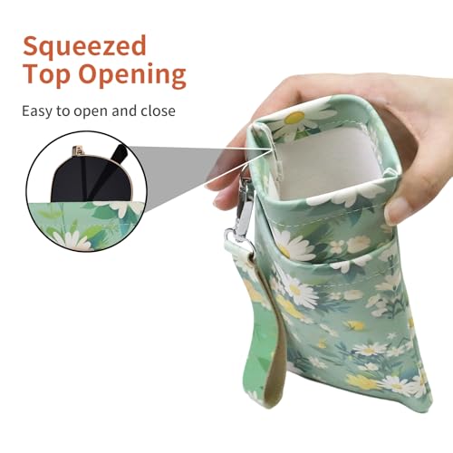 Image of Double Eyeglass Case Soft Dual Glasses Case for Women Men Travel Squeeze Top Sunglasses Cases Eyeglasses Pouch