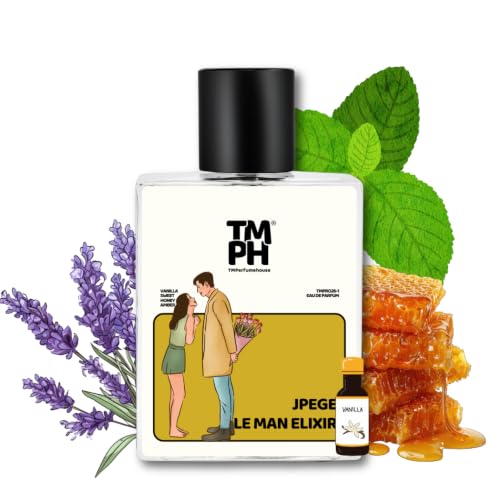 Image of TMPerfumehouse Jpege Le Man Elixir EDP for Men | Sweet, Spicy & Long Lasting Perfume Spray | Vanilla, Sweet & honey Fragrance | Luxury Gift for Him | TMPH | 50ml