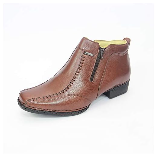 bota semi-social masculina super confort em legitimo couro bovino tipo floater, cla modelo 9405 (41, floater chocolate)