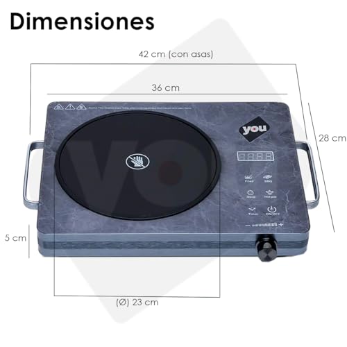 La Mejor Lista de Parrilla Inducción Magnética de esta semana. 23 Imagen adicional