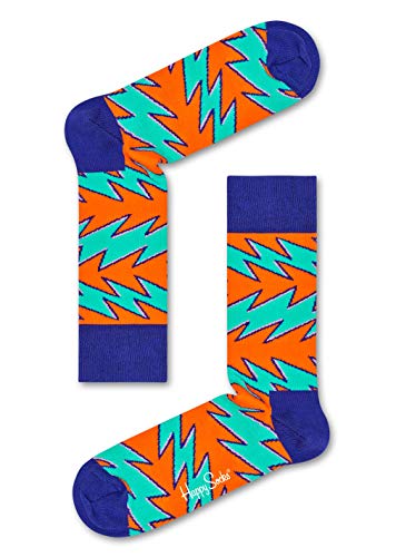 Happy Socks, Colorful Premium Cotton Patterned Fun Socks for Men and Women, Rock