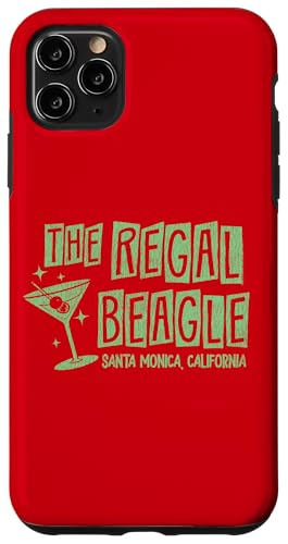 Regal Beagle Cocktail Lounge Three's Company Distressed Logo �X�}�z�P�[�X iPhone 11 Pro Max �p