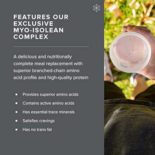 Isagenix IsaLean Shake - Meal Replacement Protein Shake Supports Healthy Weight & Muscle Growth - Protein Powder Enriched with 23 Vitamins - Strawberry Cream, 29.1 Oz (14 Servings) - Image 6