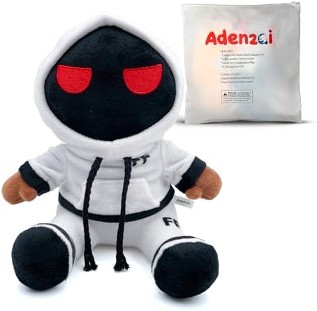 8.7" Foltyn Family Standard Plushies -Cute Halloween Plush Toy | Soft Stuffed Pillow | Kids' Room Decor for Birthdays & Holidays | White-8.7IN