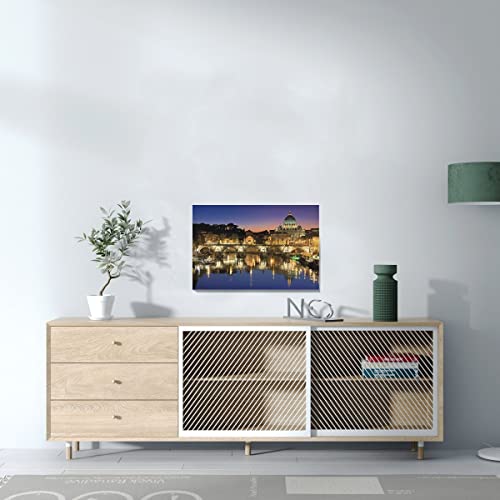 Tableau Rome Saint-Pierre : Impression Haute Définition sur Toile - 3