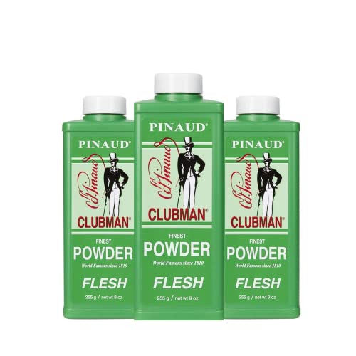 Clubman Pinaud Finest Powder Neutral, Classic Deodorizing Powder for Men, Protection Against Sweat and Body Odor, 9 oz - Image 3
