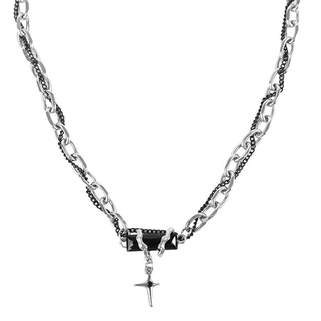Image of Fashion Jewellery Elegant Wear Chain Pendant Necklace, Stylish Design