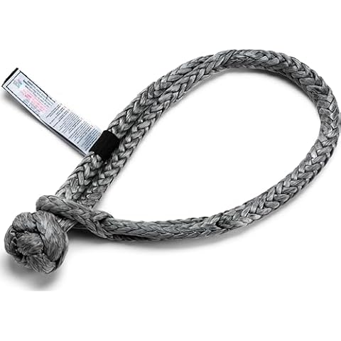 Factor 55 Standard Duty 7/16" x 10" Soft Shackle, 39,000 lbs. Maximum Breaking Strength Cover