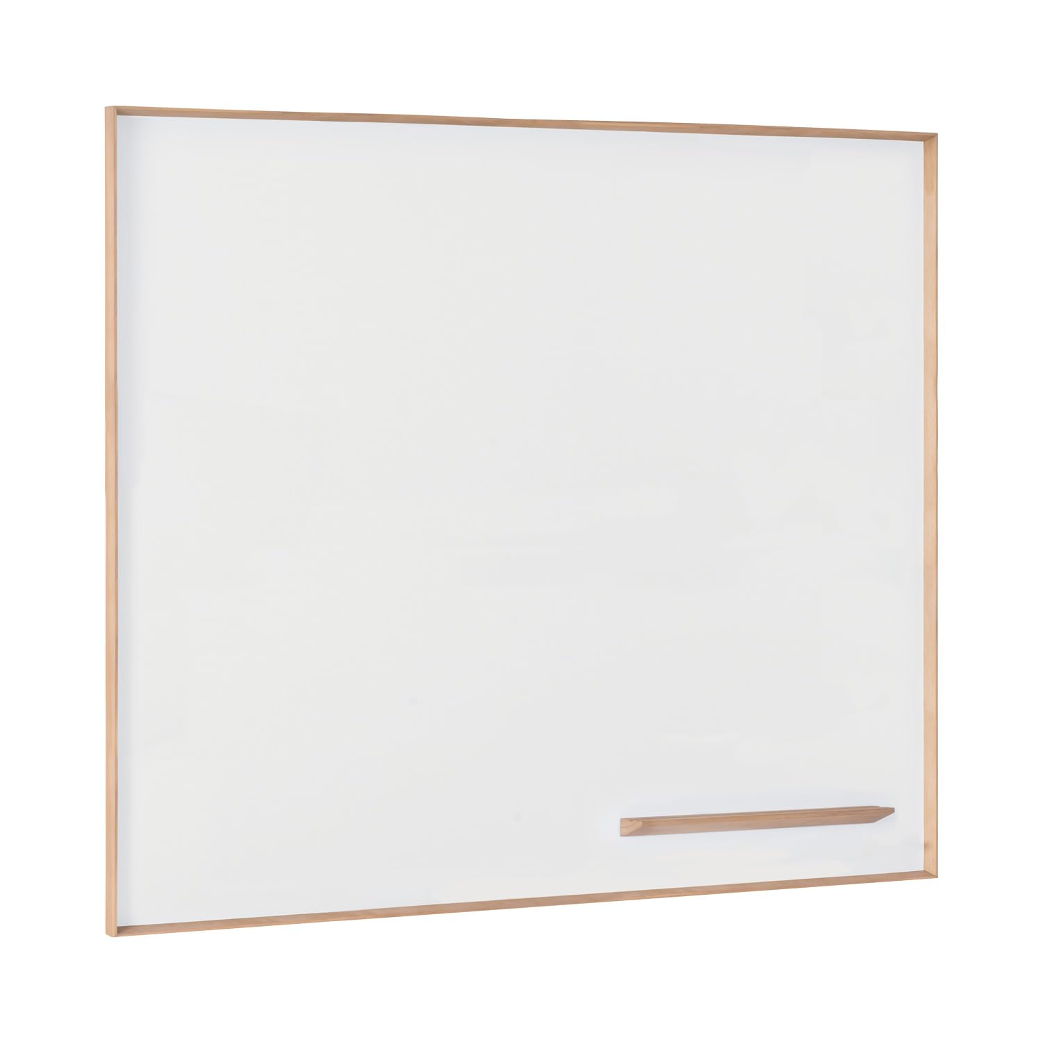 Bi-Office Lavagna magnetica Inversa, superficie in acciaio laccata a secco, cornice in legno di pino, 106 x 75 cm