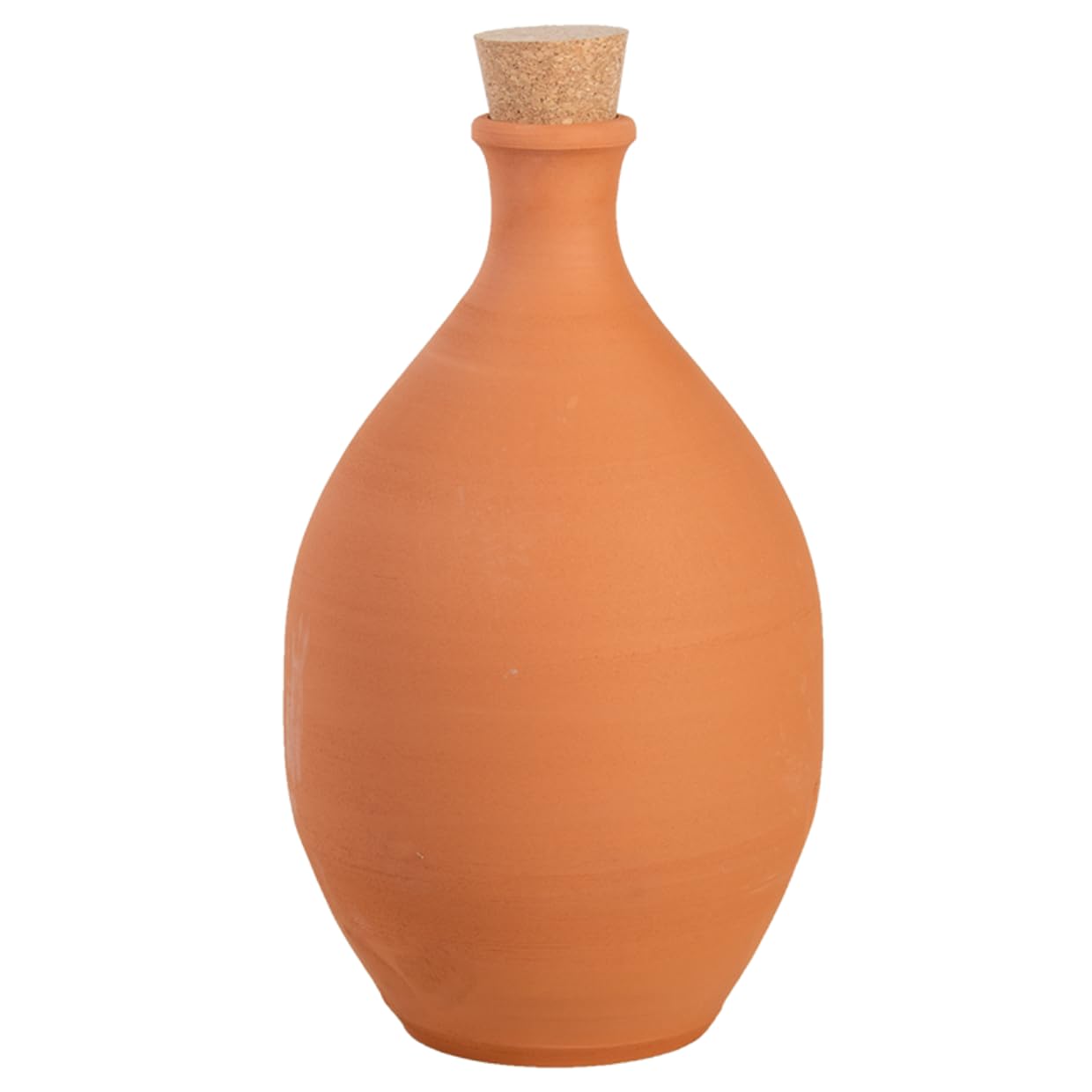 MAISONICA Terracotta Large Olla Irrigation Pot Plant Watering Water Holder H32cm
