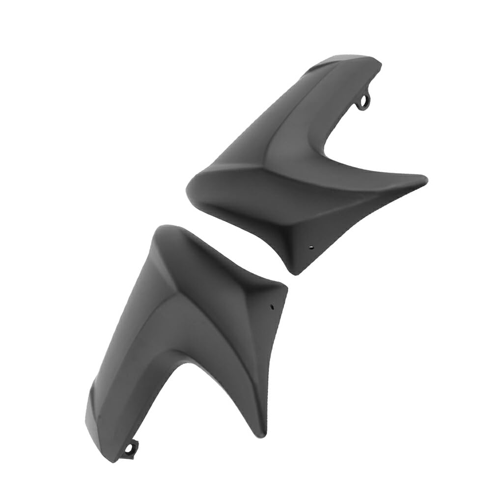 VUIUYOIES Paire de protections de carénage de cache-radiateur pour ER6N 2012-2015 Élégantes et durables, Noir mat