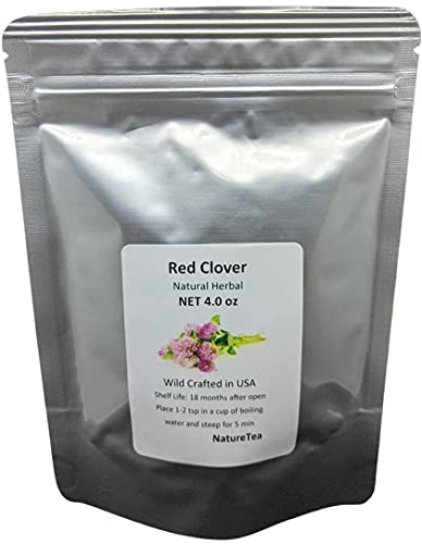 Red Clover Tops - Trifolium pratense Dried Whole Leaf/Flower by N...