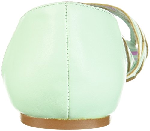 Bettie Page Women's 100-Carren Peep Toe Flat3