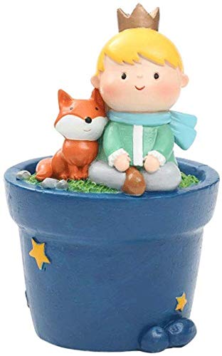 Preisvergleich Produktbild Ccgdgft Kreative Karikatur Netter Kleiner Prinz Fleshy Blumentopf Micro Landschaft fleischige Pflanze Harz Blumentopf Kleine Verzierungen