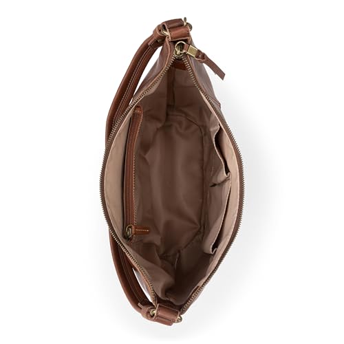 Image of The Sak Sequoia Hobo Bag - Premium Large Leather Women's Handbag for Everyday & Travel - Durable Purse With Zipper Pocket