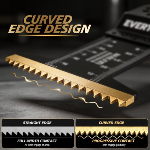 EVERTOOLS Titanium Bi-Metal Oscillating Blade Set