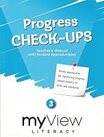 myView Literacy Progress Check-Ups (Grade 3) 0328990523 Book Cover