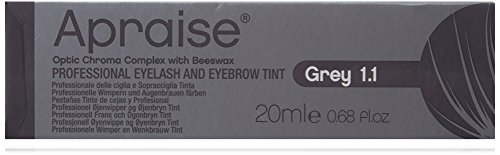 Apraise Eyelash and Eyebrow Tint, Grey Number 1.1