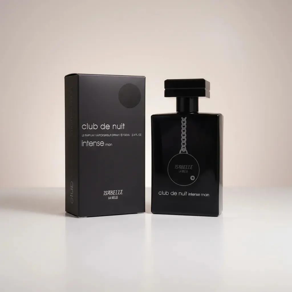Club de Nuit Intense Man Le Parfum 100ml | Isabelle La Belle| Fragrância Masculina Arabe | Amadeirada Cítrica com Abacaxi, Bétula e Âmbar | Projeção Potente e Longa Duração Club de Nuit Intense Man Le Parfum 100ml | Isabelle La Belle| Fragrância Masculina Arabe | Amadeirada Cítrica com Abacaxi, Bétula e Âmbar | Projeção Potente e Longa Duração