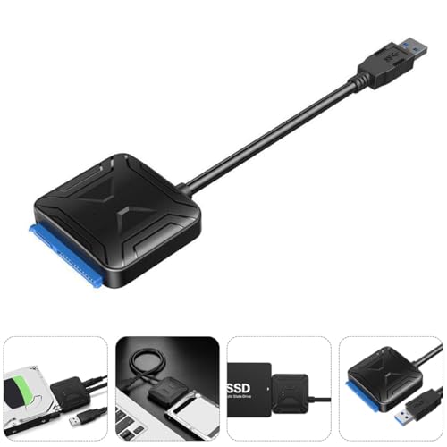 Cable adaptador TEHAUX USB 3.0 a Serial Ata para disco duro 3.5/2.5 miniatura 7