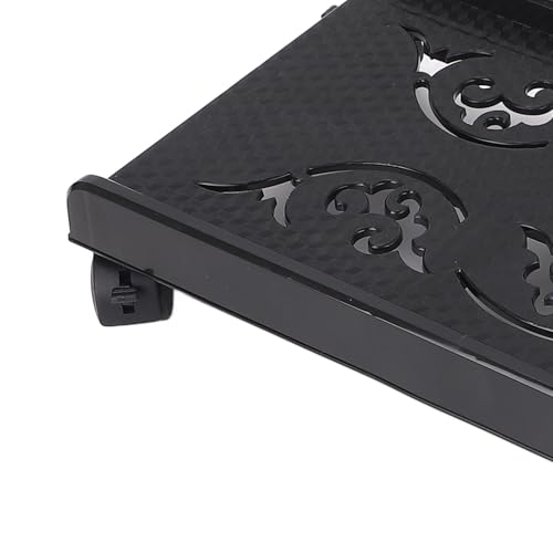 Soporte para CPU móvil con ruedas bloqueables, diseño práctico y universal, soporte grande para torres de PC, cajas de herramientas y comederos para mascotas miniatura 7
