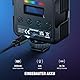 NEEWER Magnetische RGB Kamera Videolicht, 360°Vollfarben RGB61 Mini LED Panel Videoleuchte mit 3 Cold Shoe Halterungen/CRI 97+/20 Szenenmodi/2500K-8500K/2000mAh Tragbare Fotografie Selfie Licht
