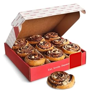Chocolate Danish Gift Box | Nut & Dairy Free Baked Goods | Gourmet Food Gifts for Adults | OU Kosher Certified | Bakery & Dessert Gifts | 18-Pack | Reisman’s Bakery