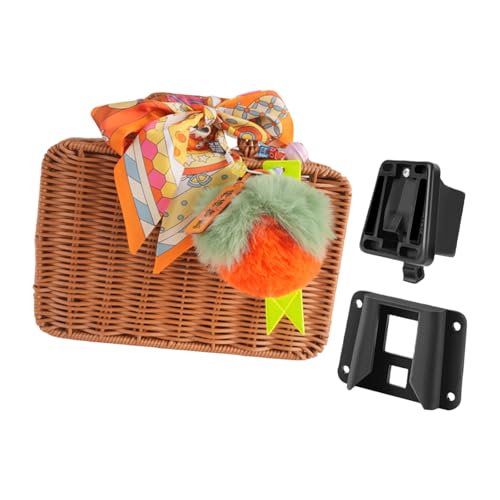 Panier de vélo amovible à installation facile pour bagages