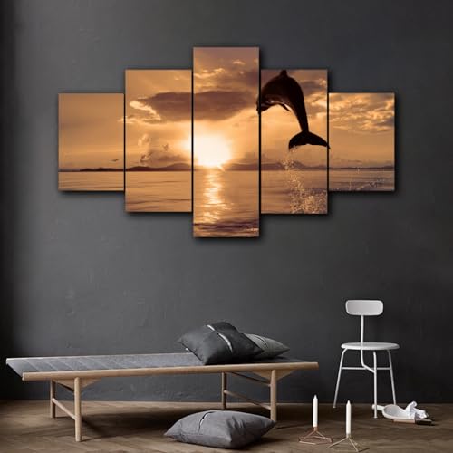 Impression sur Toile Plage Océan - Décoration Murale Maison Cadre 100x55 - 6