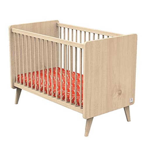 Sauthon Lit bébé 60x120 Arty - Bois
