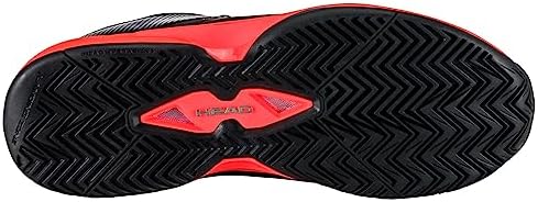 HEAD Women's Revolt Evo Skate Shoe, Black/Fiery Coral, 10 | Image 3