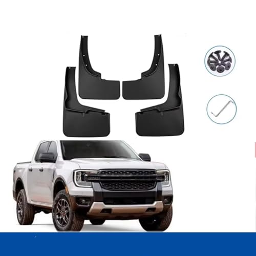 Garde-boue Ford Ranger 2012+ : bavettes de protection auto