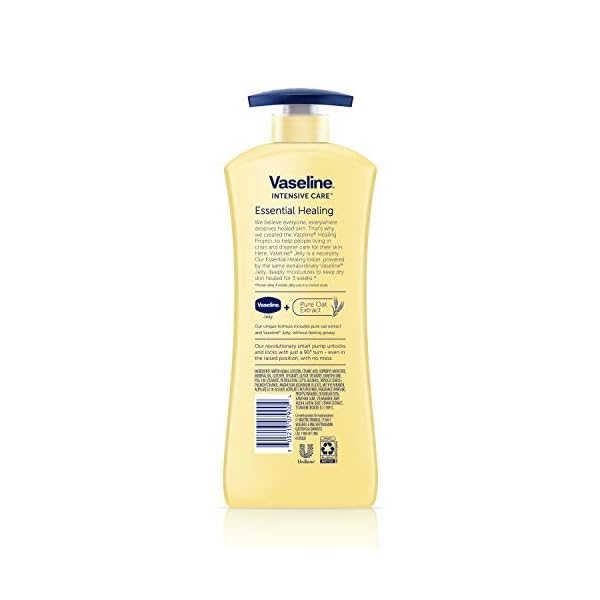 Vaseline-hand-and-body-lotion-Intensive-Care-Moisturizer-for-Dry-Skin-Essential-Healing-Clinically-Proven-to-Moisturize-Deeply-With-One-Application-203-oz-3-count Vaseline hand and body lotion Intensive Care Moisturizer for Dry Skin Essential Healing Clinically Proven to Moisturize…