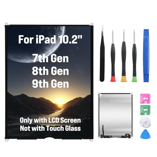 Écran LCD pour iPad 9 8 7 dalle interne haute précision A2270 A2602 vitre non incluse