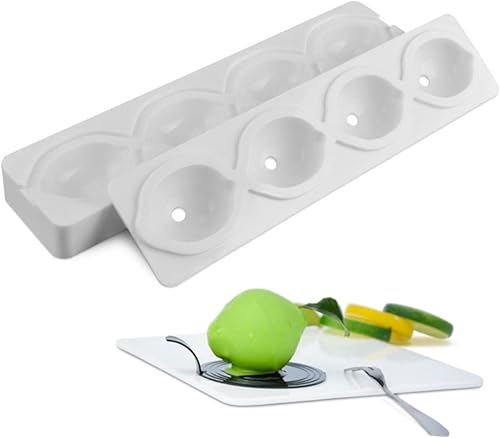 Miniatura 3 de Ciieeo Molde para tarta de huevo, moldes de media esfera, moldes para tartas, mini moldes para hornear moldes para hornear Molde de para pastel de