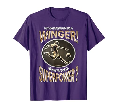 My Grandson Is a Winger Soccer Pride T-Shirt